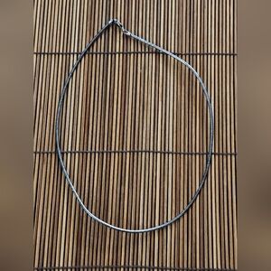 925 Silver Snake Choker Necklace (Vintage)